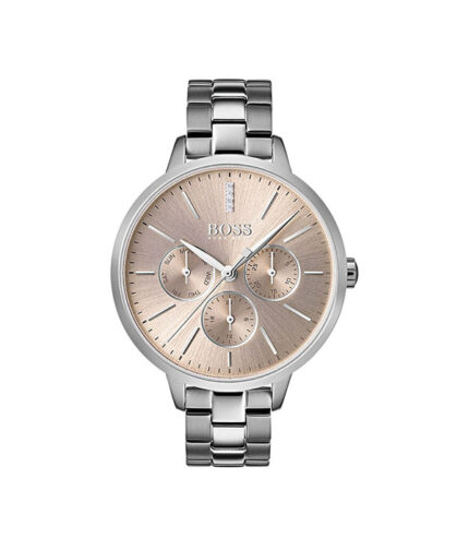 Hugo Boss Symphony Silver Stål champagne urtavla 36mm Damklocka 1502421