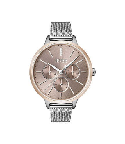 Hugo Boss Symphony Silver Stål brons urtavla 36mm Damklocka 1502423