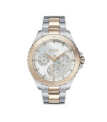 Hugo Boss Silver/Roséguld Stål vit urtavla 40mm Damklocka 1502446