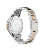 Hugo Boss Silver/Roséguld Stål vit urtavla 40mm Damklocka 1502446