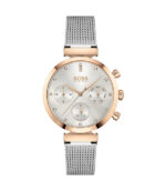 Hugo Boss Flawless Horloge Silver Stål silver urtavla 36mm Damklocka 1502551