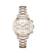 Hugo Boss Silver/Roséguld Stål Vit Urtavla 38mm Damklocka 1502564
