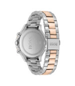 Hugo Boss Silver/Roséguld Stål Vit Urtavla 38mm Damklocka 1502564