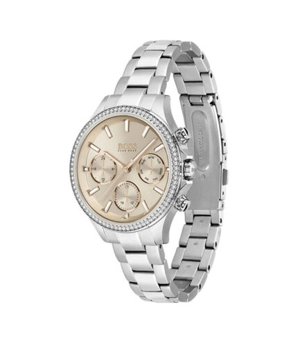 Hugo Boss Hera Silver Stål Guld Urtavla 38mm Damklocka 1502565