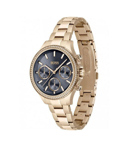 Hugo Boss Hera Roséguld Stål Blå Urtavla 38mm Damklocka 1502566