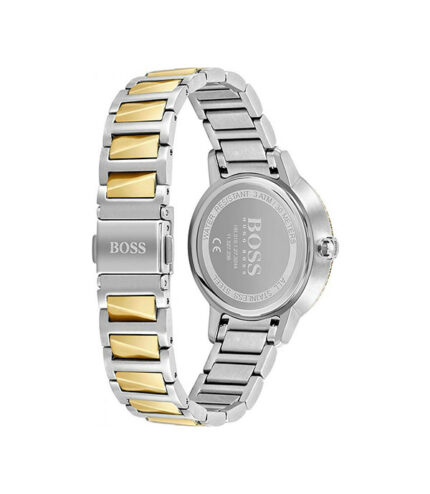 Hugo Boss Signature Silver/Guld Stål silver urtavla 36mm Damklocka 1502568