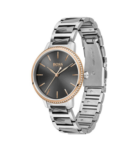 Hugo Boss Signature Silver Stål grå urtavla 36mm Damklocka 1502569