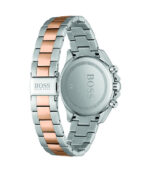 Hugo Boss Novia Silver/Roséguld Stål brun urtavla 38mm Damklocka 1502617