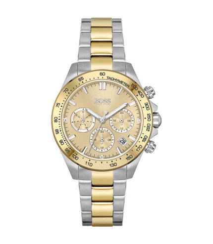 Hugo Boss Novia Silver/Guld Stål Guld Urtavla 38mm Damklocka 1502618