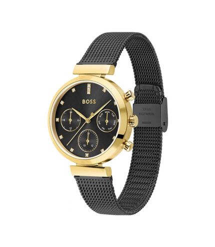 Hugo Boss Svart Stål Svart Urtavla 38mm Damklocka 1502627