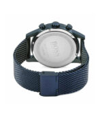 Hugo Boss Navigator Silver Stål blå urtavla 44mm Herrklocka 1513538
