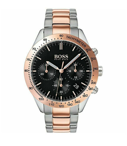Hugo Boss Talent Silver/Roséguld Stål 44mm Herrklocka 1513584