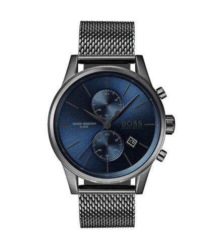 Hugo Boss Jet Blå Stål blå urtavla 44mm Herrklocka 1513677