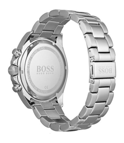 Hugo Boss Ocean Edition Silver Stål blå urtavla 44mm Herrklocka 1513704