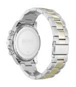 Hugo Boss Hero Silver/Guld Stål blå urtavla 44mm Herrklocka 1513767
