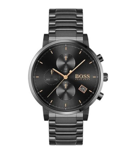 Hugo Boss Integrity Svart Stål Svart Urtavla 43 mm Herrklocka 1513780