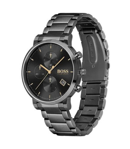 Hugo Boss Integrity Svart Stål Svart Urtavla 43 mm Herrklocka 1513780