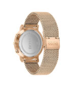 Hugo Boss Associate Roséguld Stål svart urtavla 42mm Herrklocka 1513806