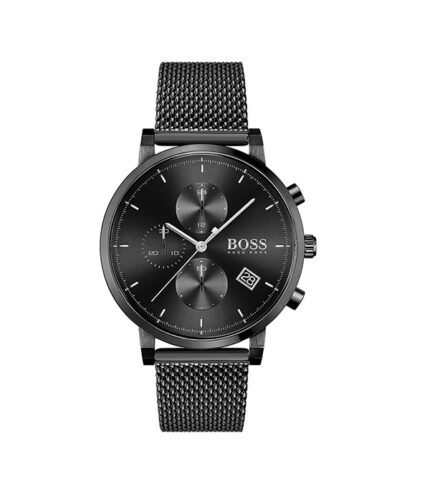 Hugo Boss Integrity Svart Stål svart urtavla 41mm Herrklocka 1513813