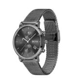 Hugo Boss Integrity Svart Stål svart urtavla 41mm Herrklocka 1513813