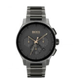 Hugo Boss Contemporary 1513814 Svart Stål svart urtavla 44mm Herrklocka 1513814