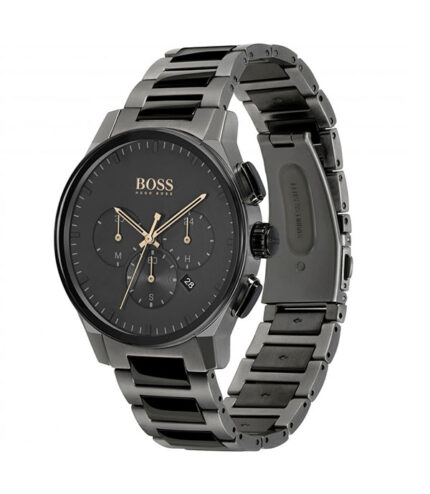 Hugo Boss Contemporary Svart Stål svart urtavla 44mm Herrklocka 1513814