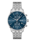 Hugo Boss Associate Silver Stål blå urtavla 42mm Herrklocka 1513839
