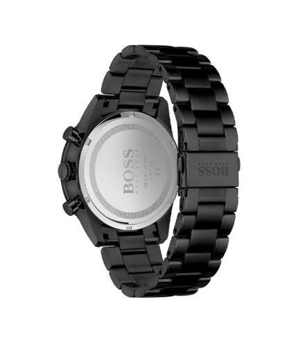 Hugo Boss Pilot Svart Stål svart urtavla 44mm Herrklocka 1513854