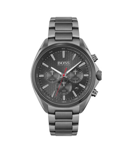 Hugo Boss Distinct Grå Stål grå urtavla 44mm Herrklocka 1513858