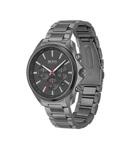 Hugo Boss Distinct Grå Stål grå urtavla 44mm Herrklocka 1513858