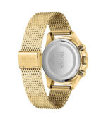 Hugo Boss Admiral Guld Stål svart urtavla 44mm Herrklocka 1513906