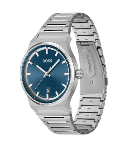 Hugo Boss Candor Silver Stål 41mm Herrklocka 1514076