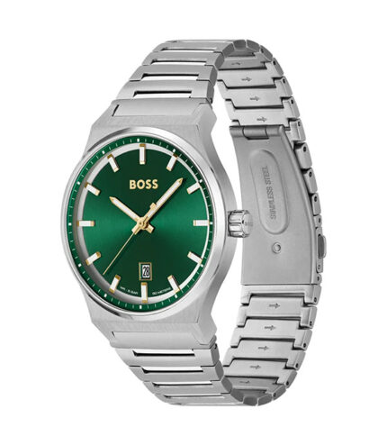 Hugo Boss Candor Silver Stål 41mm Herrklocka 1514079