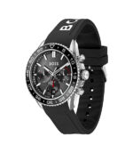 Hugo Boss Runner Svart Silikon 43mm Herrklocka 1514141