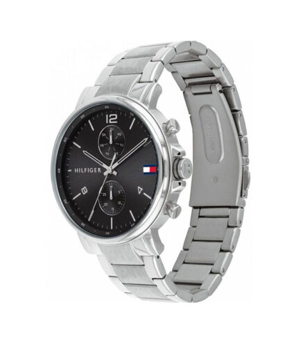 Tommy Hilfiger Silver Stål 44mm Herrklocka 1710382