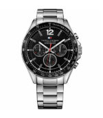 Tommy Hilfiger Luke Silver Stål 42mm Herrklocka 1791104