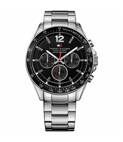Tommy Hilfiger Luke Silver Stål 42mm Herrklocka 1791104