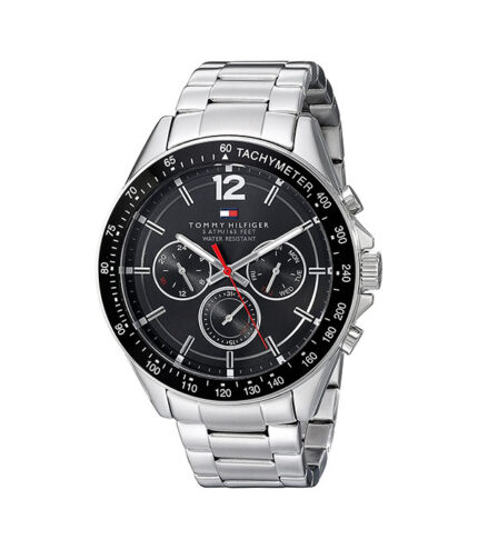 Tommy Hilfiger Luke Silver Stål 42mm Herrklocka 1791104