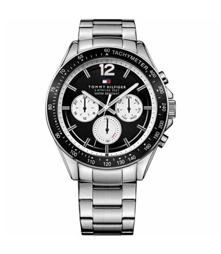 Tommy Hilfiger Luke Silver Stål 42mm Herrklocka 1791120