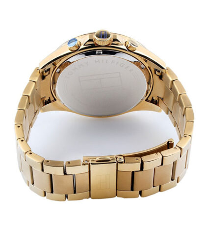 Tommy Hilfiger Luke Guld Stål 42mm Herrklocka 1791121