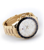 Tommy Hilfiger Luke Guld Stål 42mm Herrklocka 1791121