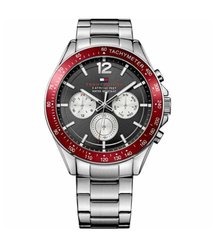 Tommy Hilfiger Luke Silver Stål 42mm Herrklocka 1791122