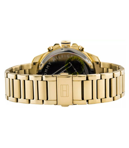 Tommy Hilfiger Decker Guld Stål 44mm Herrklocka 1791538
