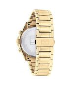 Tommy Hilfiger Parker Guld Stål Blå Urtavla 44mm Herrklocka 1791834