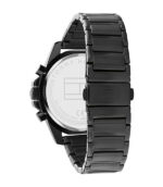 Tommy Hilfiger Mason Svart Stål Svart Urtavla 45mm Herrklocka 1791935