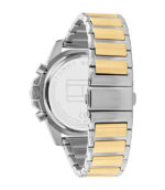 Tommy Hilfiger Mason Silver/Guld Stål Blå Urtavla 45mm Herrklocka 1791937