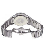 Emporio Armani Renato Silver Stål blå urtavla 43mm Herrklocka AR11164