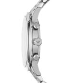 Emporio Armani Giovanni Silver Stål svart urtavla 43mm Herrklocka AR11208