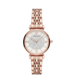 Emporio Armani Gianni T-Bar Roséguld Stål 32mm Damklocka AR11244