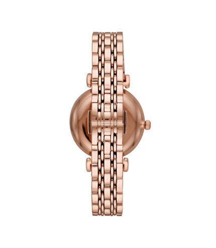 Emporio Armani Gianni T-Bar Roséguld Stål 32mm Damklocka AR11244